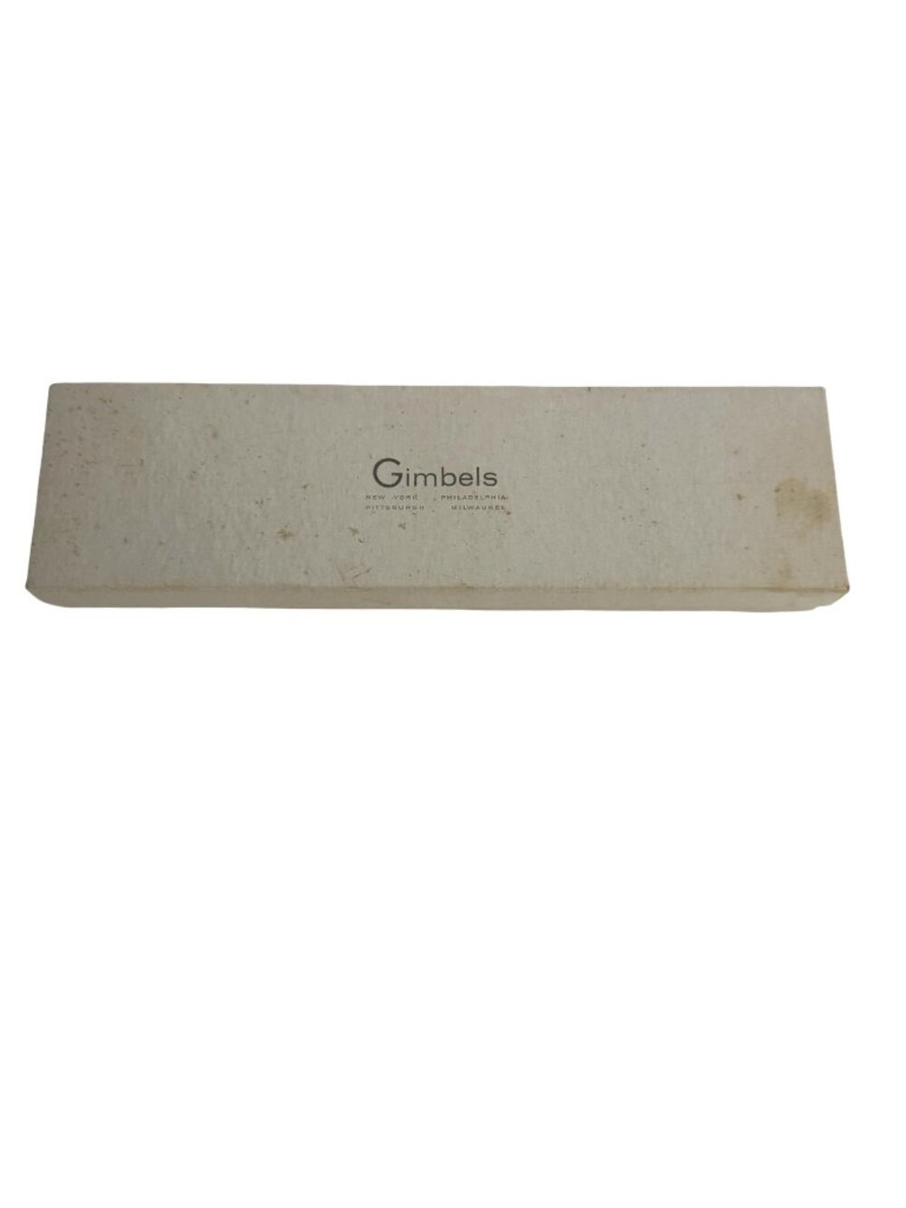 Vintage Gimbels Department Store Jewelry Gift Box New York Philadelphia Pittsbur